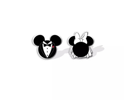 Celebrate Your Love with Our Wedding Mouse Ear Studs!💍 - Rhythms of Grace Creative