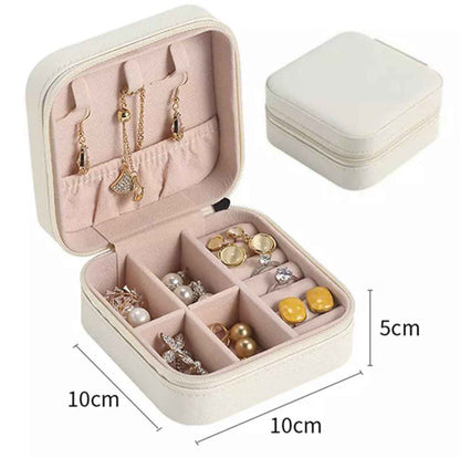 Personalized Travel Jewelry Box – Custom Gift for Bridesmaids, Birthdays & More!