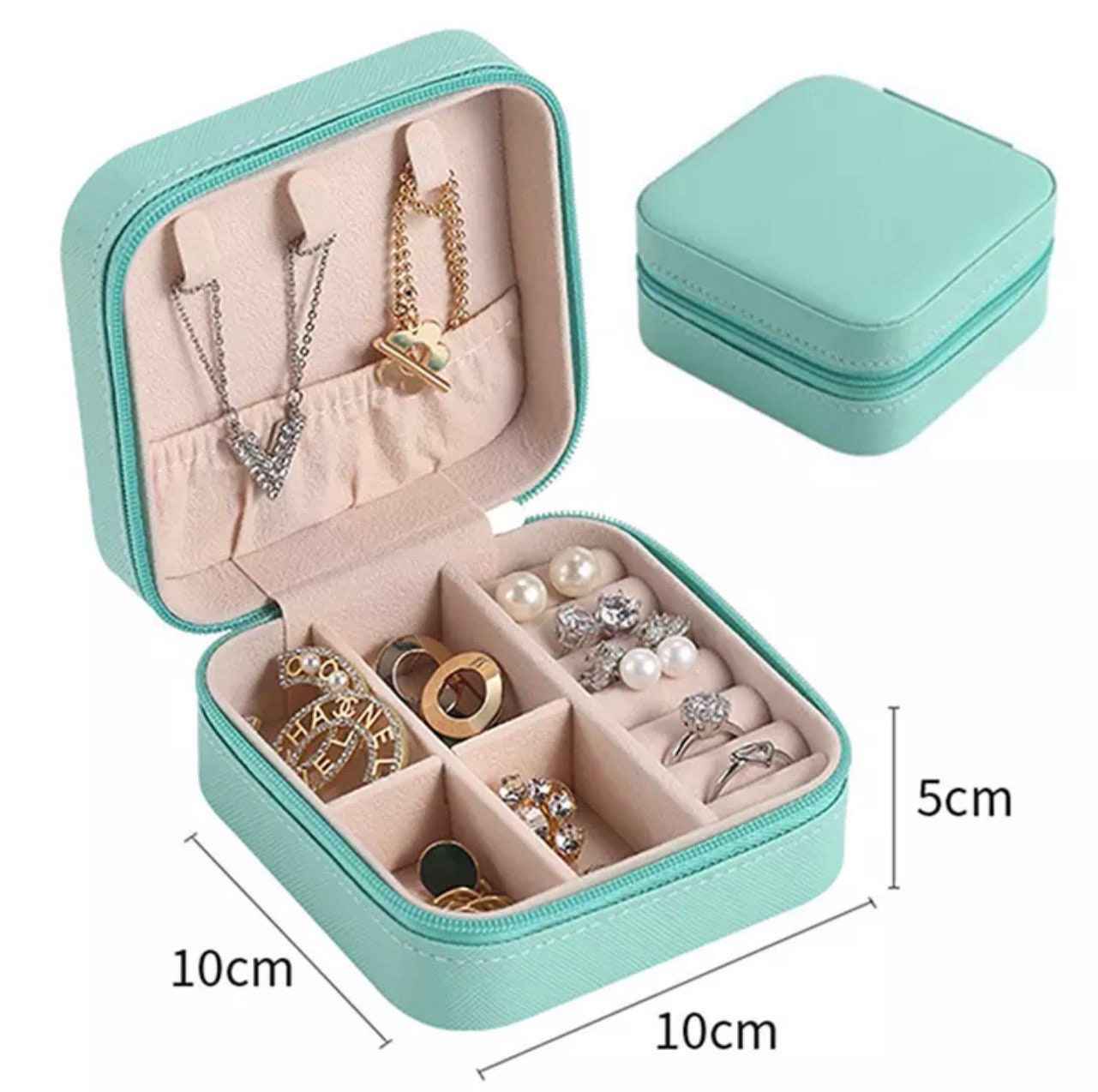 Personalized Travel Jewelry Box – Custom Gift for Bridesmaids, Birthdays & More!