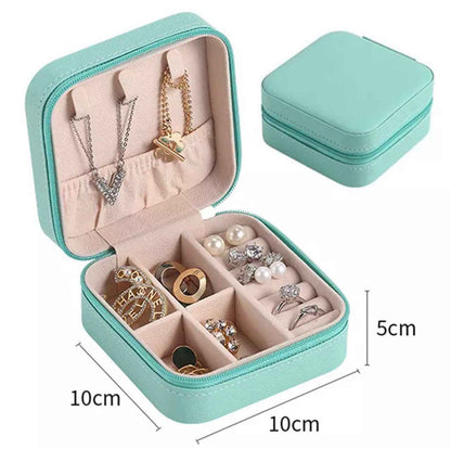 Personalized Travel Jewelry Box – Custom Gift for Bridesmaids, Birthdays & More!