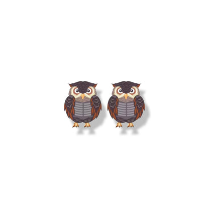 Owl You Need is Style: Wise Old Owl Stud Earrings! - Rhythms of Grace Creative