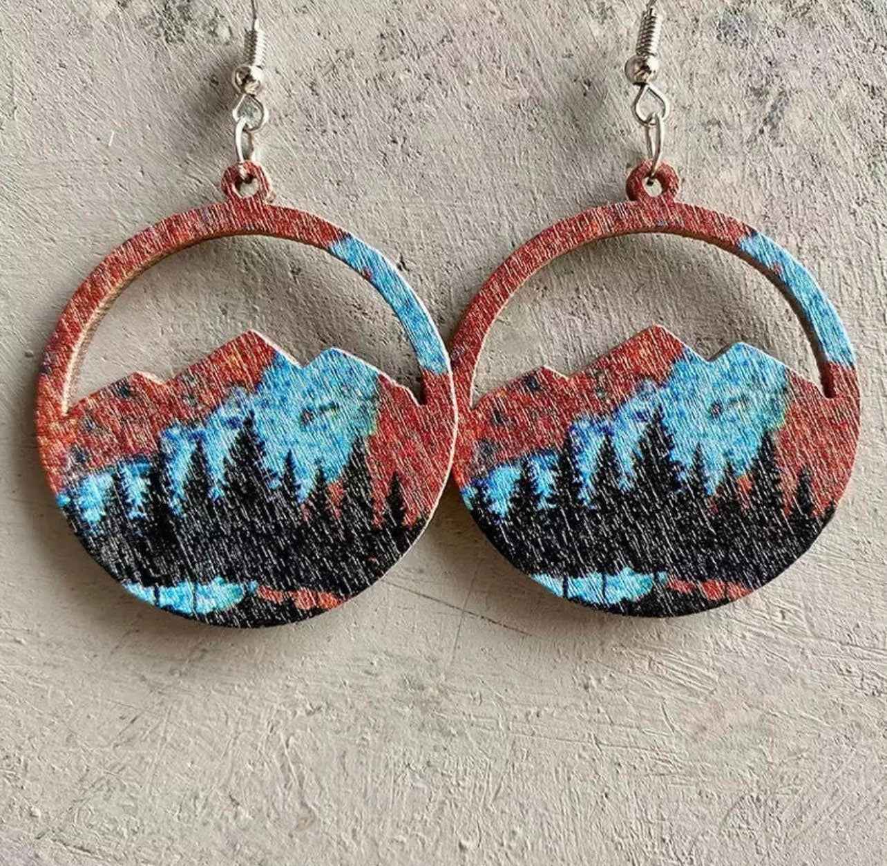 Elevate Your Adventure: Handmade Mountain Earrings for Nature Lovers!