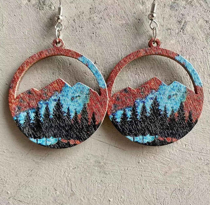 Elevate Your Adventure: Handmade Mountain Earrings for Nature Lovers!