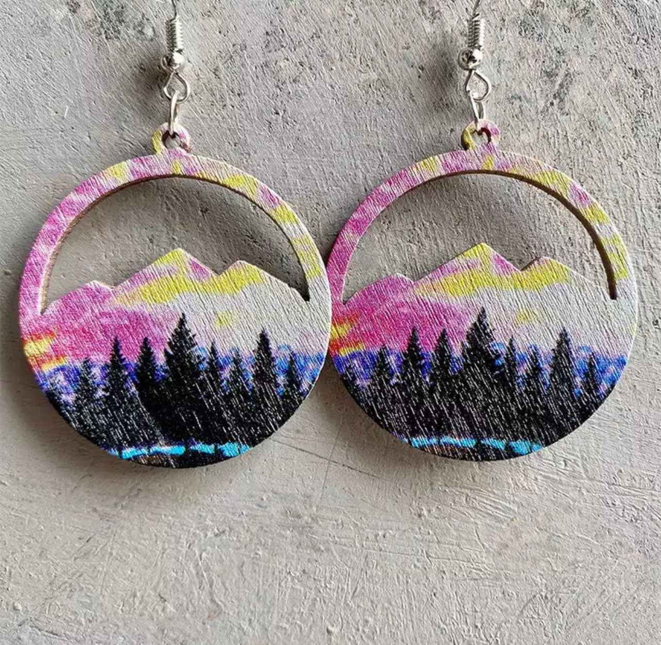 Elevate Your Adventure: Handmade Mountain Earrings for Nature Lovers!