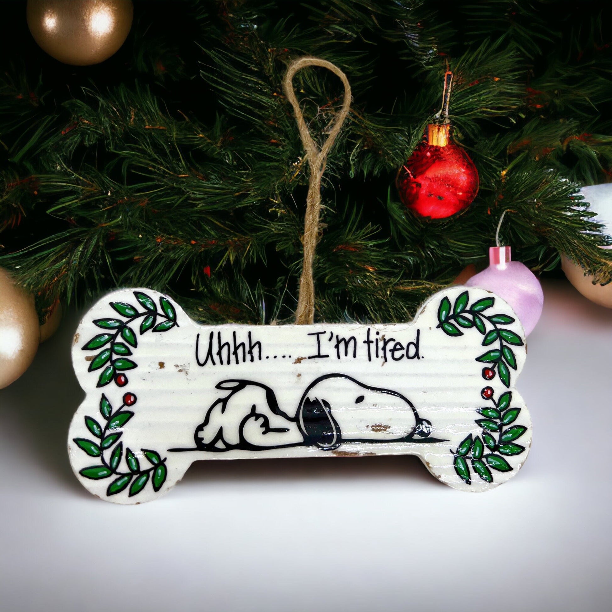 Mama Ornament -  Christmas Ornament, Holiday Gift, Ornament Exchange, Stocking Stuffer, Personalized Ornament, Teenager Ornament - Rhythms of Grace Creative