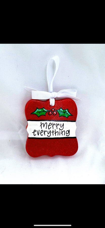 Self Growth Ornament - Friendship Ornament, Christmas Ornament, Holiday Ornament, Long Distance, Best Friend, Stocking Stuffer, Pastels - Rhythms of Grace Creative
