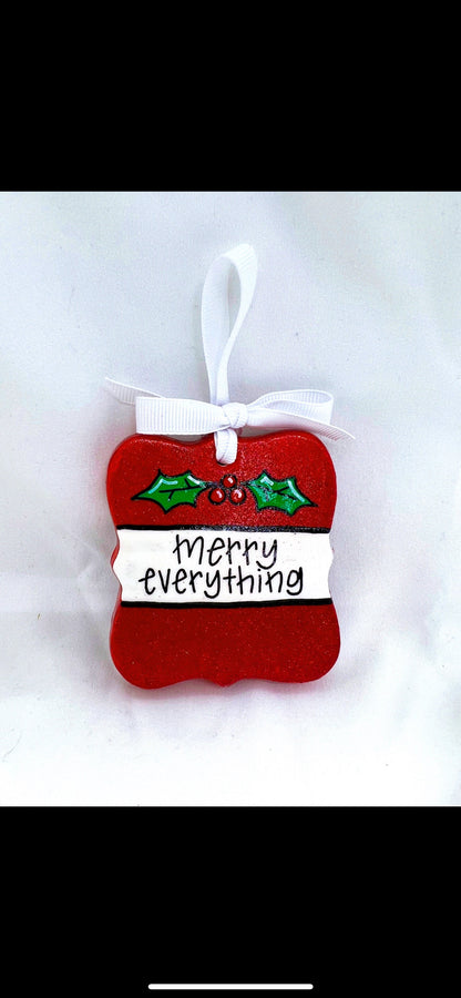 Self Growth Ornament - Friendship Ornament, Christmas Ornament, Holiday Ornament, Long Distance, Best Friend, Stocking Stuffer, Pastels - Rhythms of Grace Creative