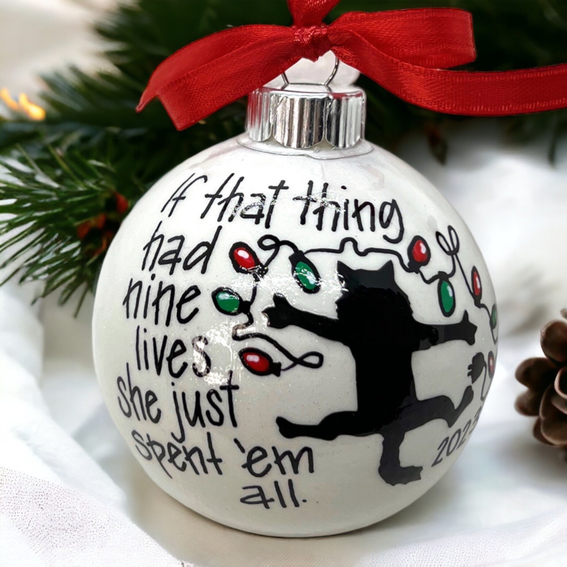 National Lampoon Ornament - Griswold Christmas, Christmas Ornament, Holiday Ornament, Clark Griswold, Ornament Exchange, Lampoon Christmas - Rhythms of Grace Creative