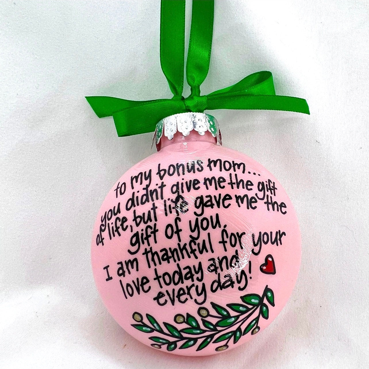 Christmas Ornament: Bonus Mom Tribute - Rhythms of Grace Creative