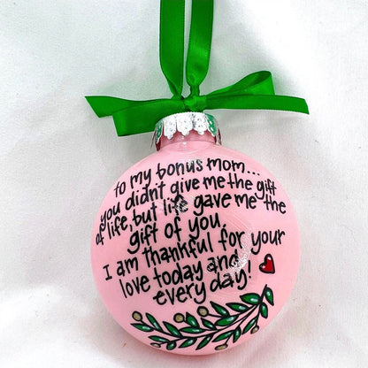 Christmas Ornament: Bonus Mom Tribute - Rhythms of Grace Creative