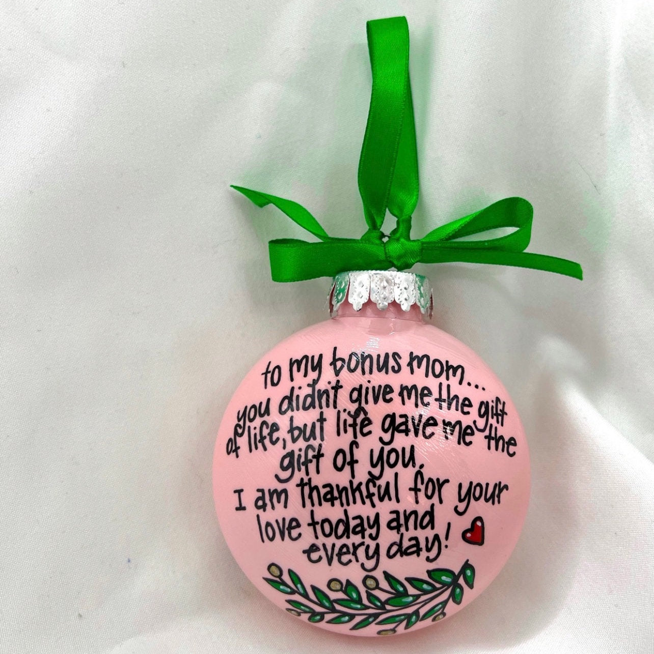 Christmas Ornament: Bonus Mom Tribute - Rhythms of Grace Creative