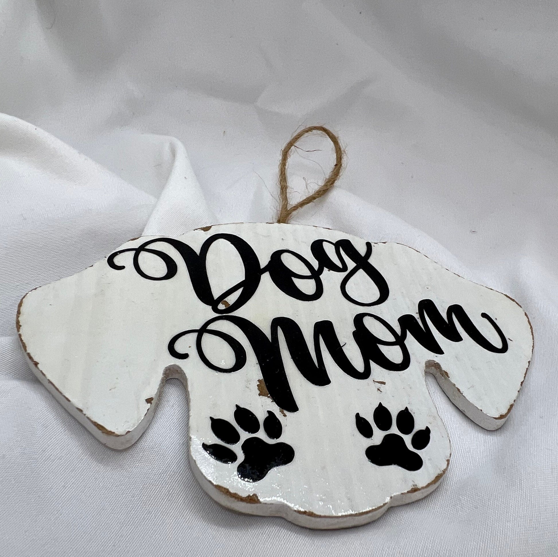 Pawsitively Perfect: Personalized Dog Mom Ornament 🌟 - Rhythms of Grace Creative