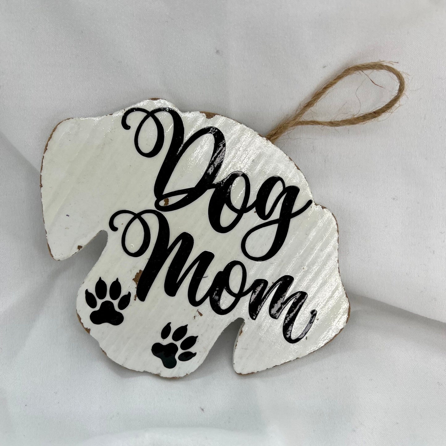 Pawsitively Perfect: Personalized Dog Mom Ornament 🌟 - Rhythms of Grace Creative