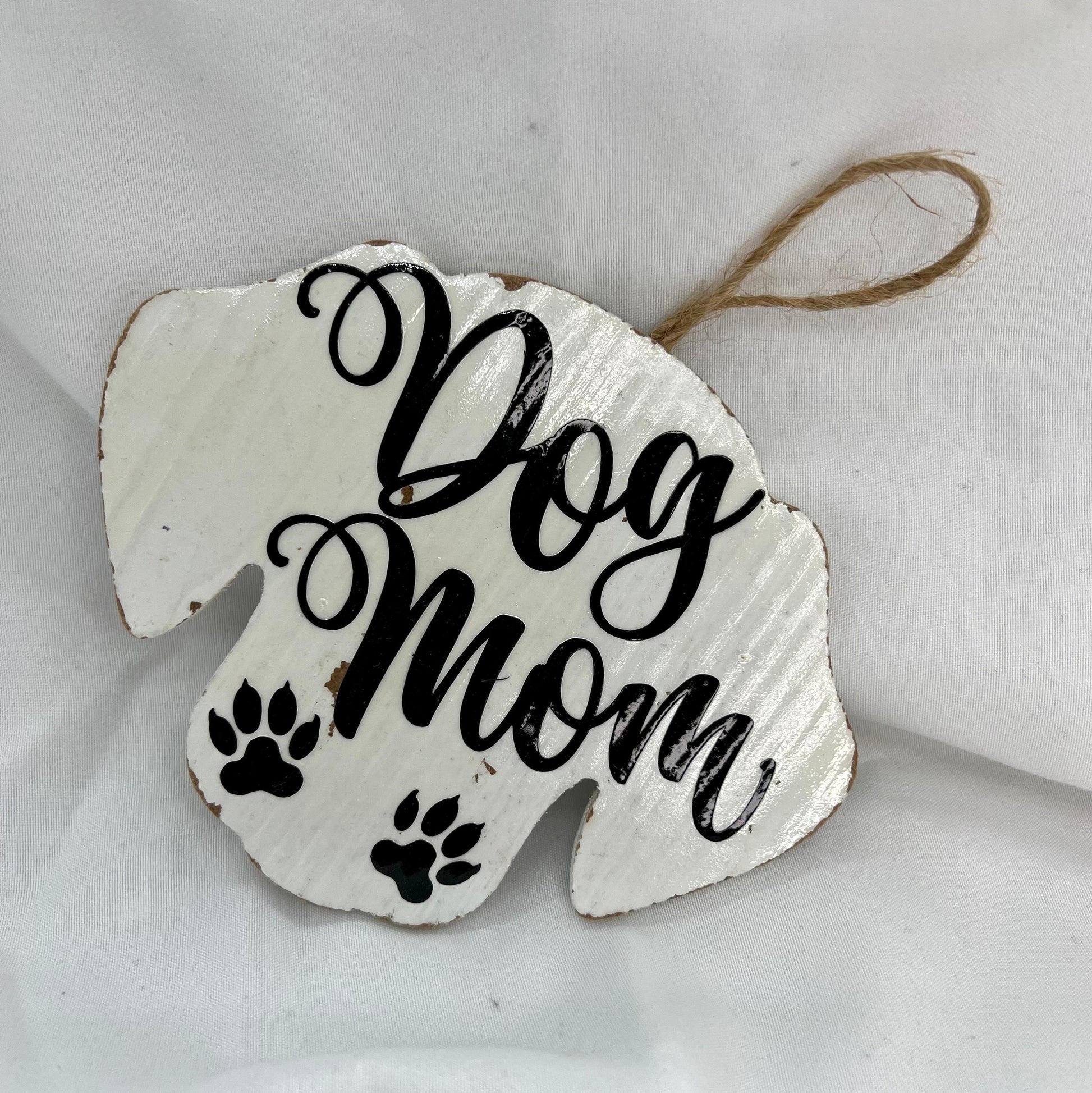 Pawsitively Perfect: Personalized Dog Mom Ornament 🌟 - Rhythms of Grace Creative