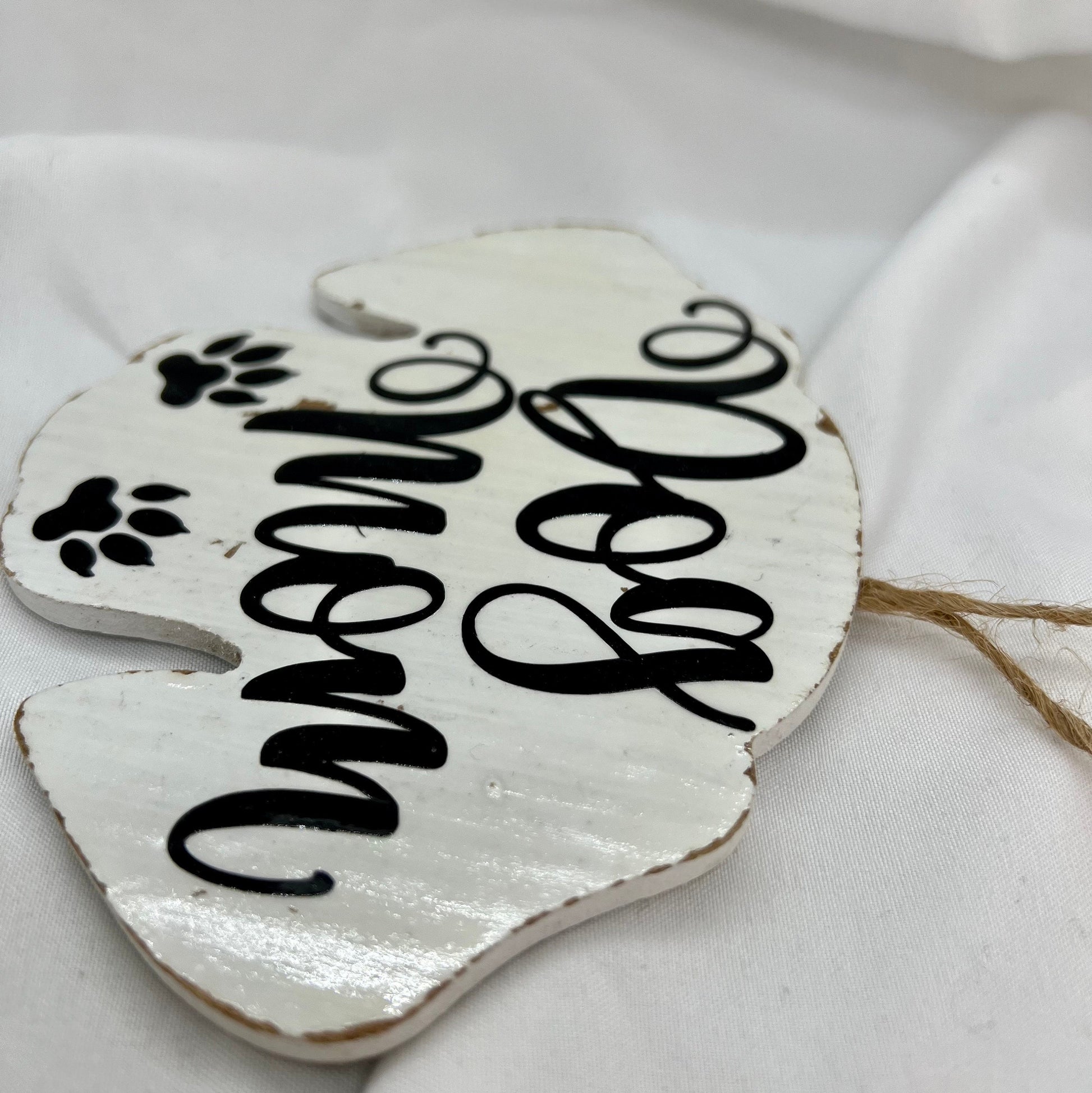 Pawsitively Perfect: Personalized Dog Mom Ornament 🌟 - Rhythms of Grace Creative