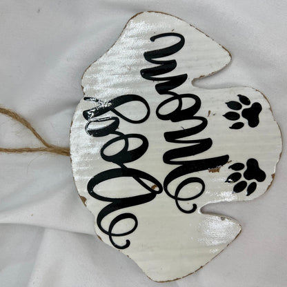Pawsitively Perfect: Personalized Dog Mom Ornament 🌟 - Rhythms of Grace Creative