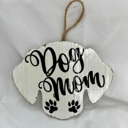 Pawsitively Perfect: Personalized Dog Mom Ornament 🌟 - Rhythms of Grace Creative