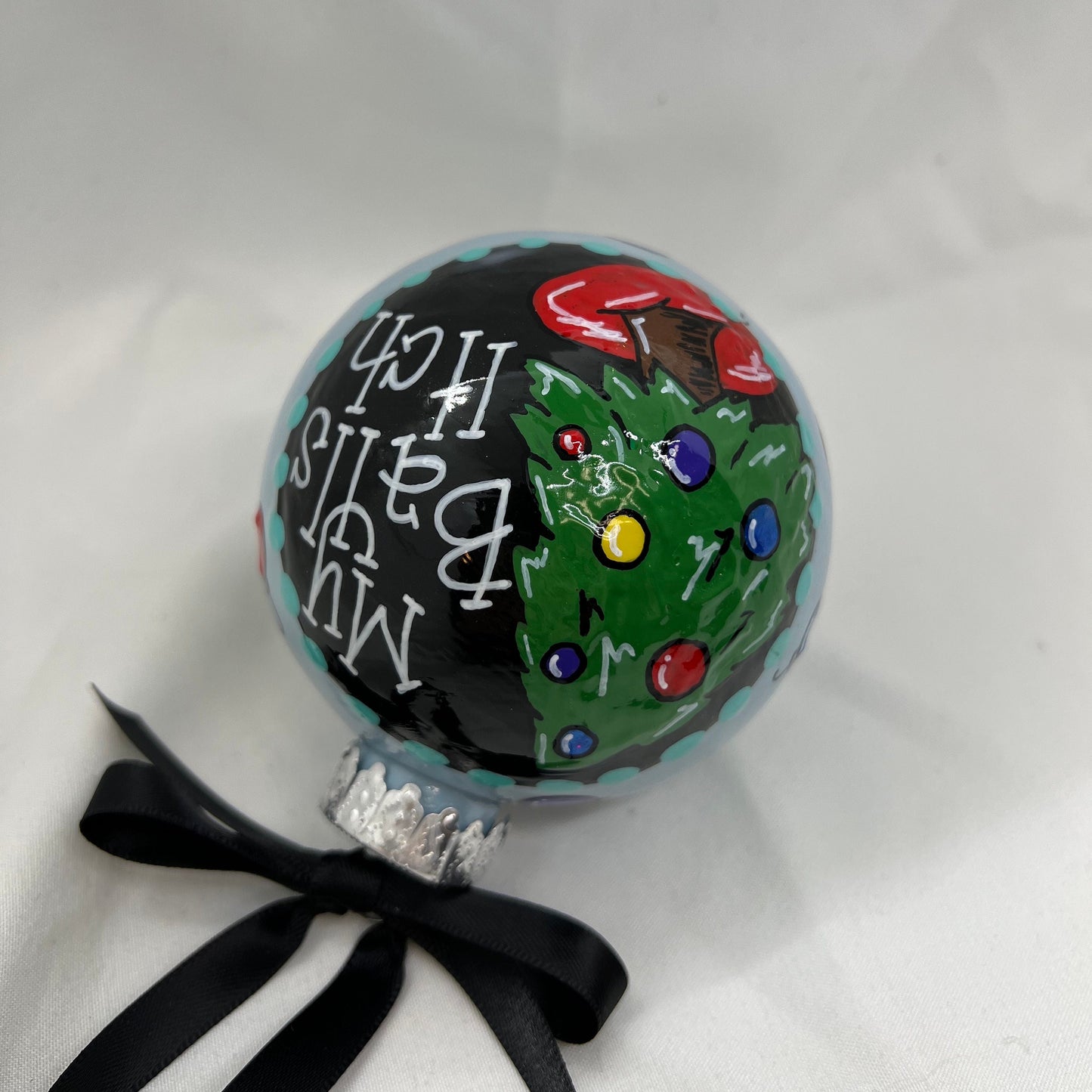 Christmas Ornament - Funny Ornament, Holiday Ornament, Sarcastic Ornament, 2023 Ornament, My Balls Itch, Ornament Exchange, Humorous Gift - Rhythms of Grace Creative