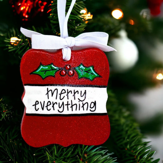Self Growth Ornament - Friendship Ornament, Christmas Ornament, Holiday Ornament, Long Distance, Best Friend, Stocking Stuffer, Pastels - Rhythms of Grace Creative