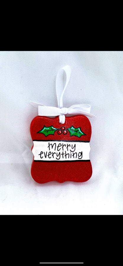 Self Growth Ornament - Friendship Ornament, Christmas Ornament, Holiday Ornament, Long Distance, Best Friend, Stocking Stuffer, Pastels - Rhythms of Grace Creative