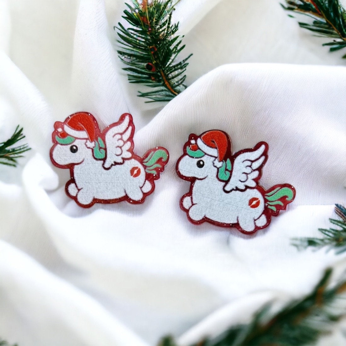 Sparkle & Shine: Colorful Christmas Stud Earrings! 🎄 - Rhythms of Grace Creative