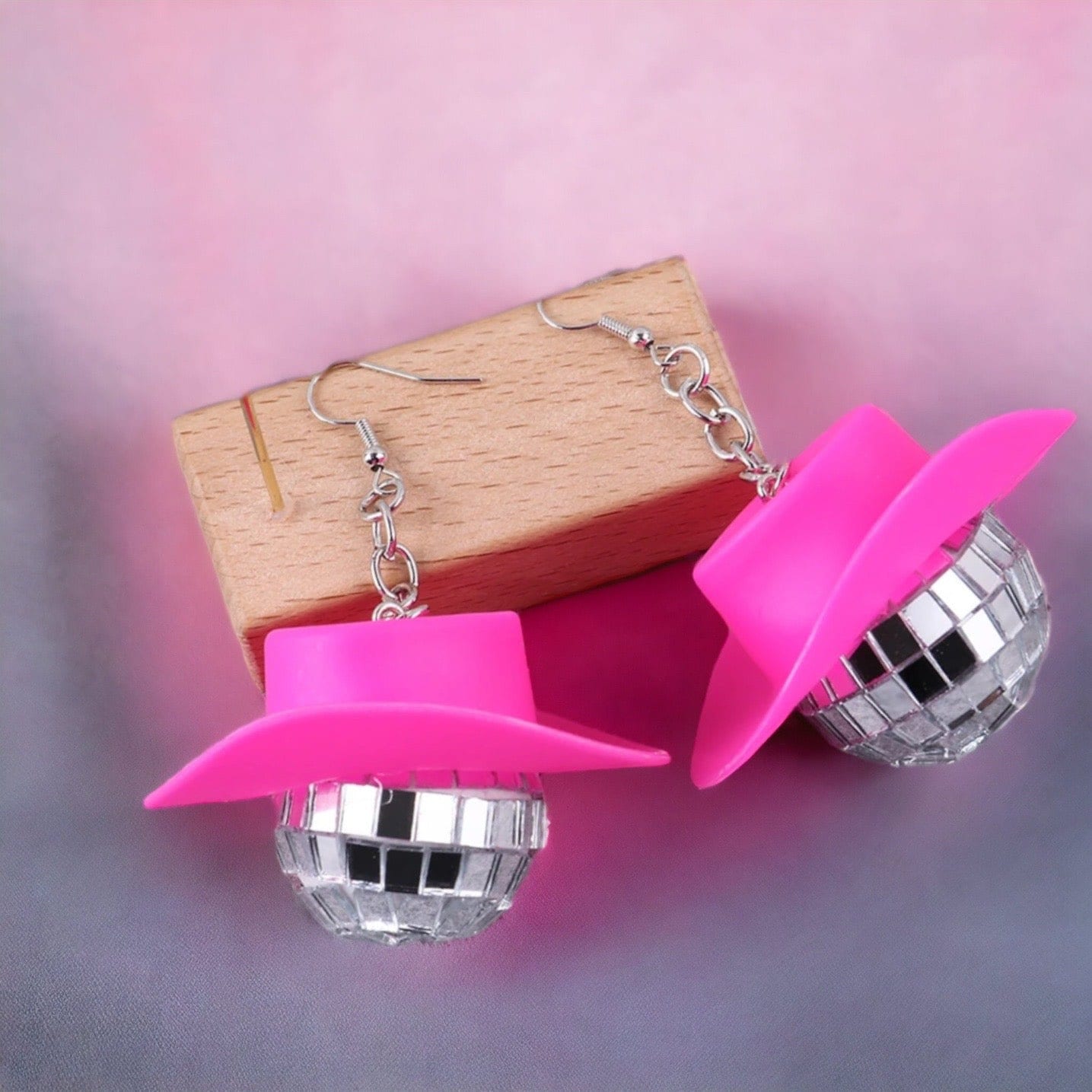 Glitter & Giddy Up – Bachelorette Cowgirl Earrings - Rhythms of Grace Creative