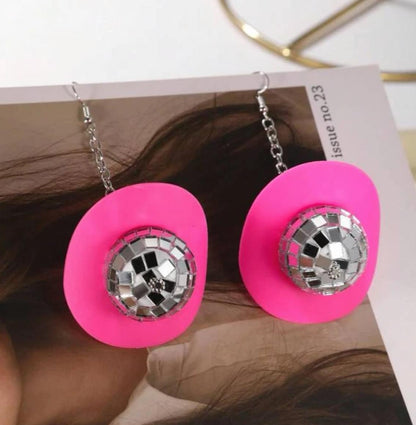 Glitter & Giddy Up – Bachelorette Cowgirl Earrings - Rhythms of Grace Creative
