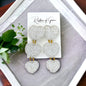 Beaded Heart Earrings - Boho Earrings, Bohemian Style, Kentucky Derby, Beaded Earrings, Beaded Jewelry, Valentine’s Day, Heart Accessories - Rhythms of Grace Creative