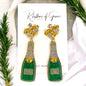Celebrate in Style with Our Champagne Earrings! 🥂 - Rhythms of Grace Creative