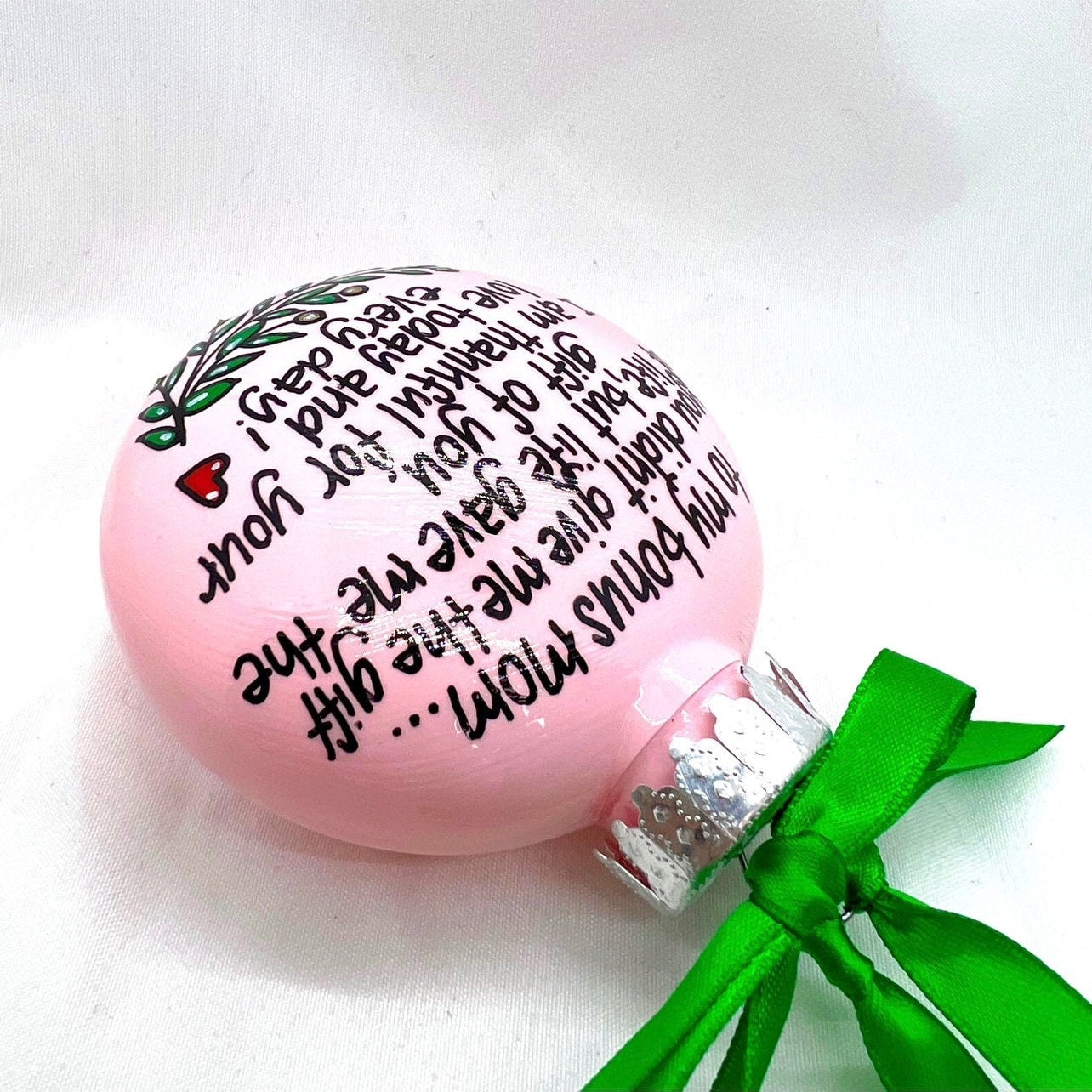 Christmas Ornament: Bonus Mom Tribute - Rhythms of Grace Creative