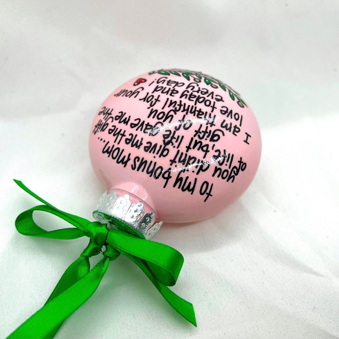 Christmas Ornament: Bonus Mom Tribute - Rhythms of Grace Creative