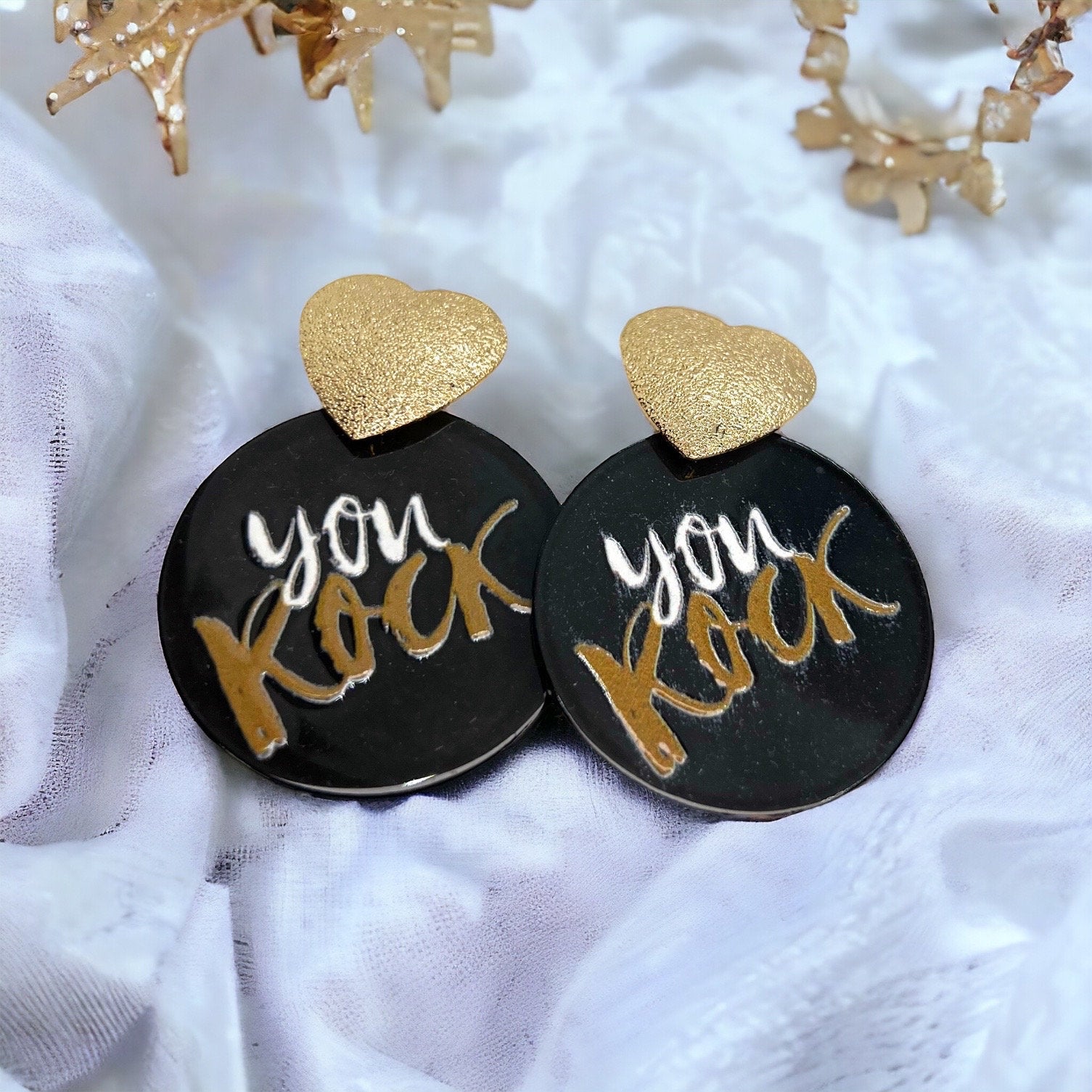 You Rock Earrings - Spread the Love This Valentine's Day! - Rhythms of Grace Creative