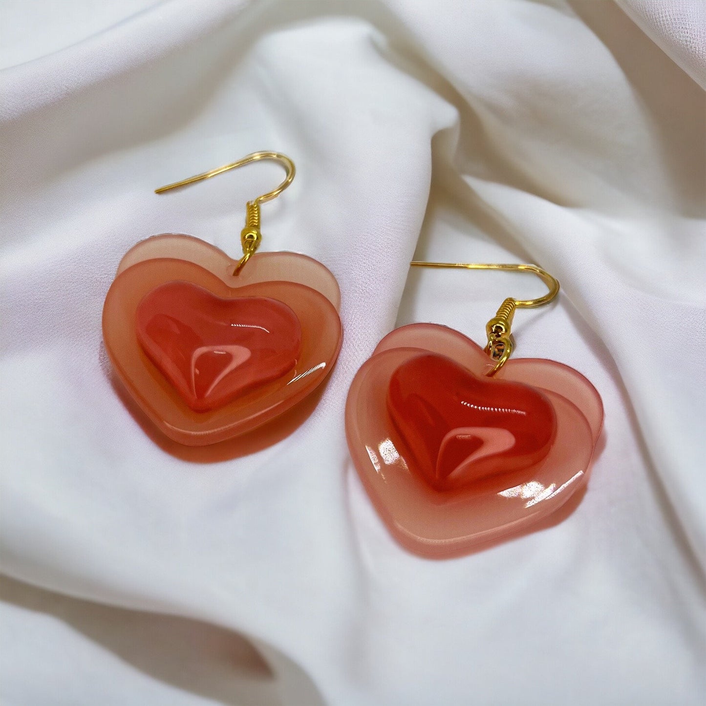 Love is in the Air: Adorable Pink Heart Earrings for Every Occasion! - Rhythms of Grace Creative