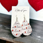 Love in the Air: Stunning Teardrop Valentine's Earrings! - Rhythms of Grace Creative