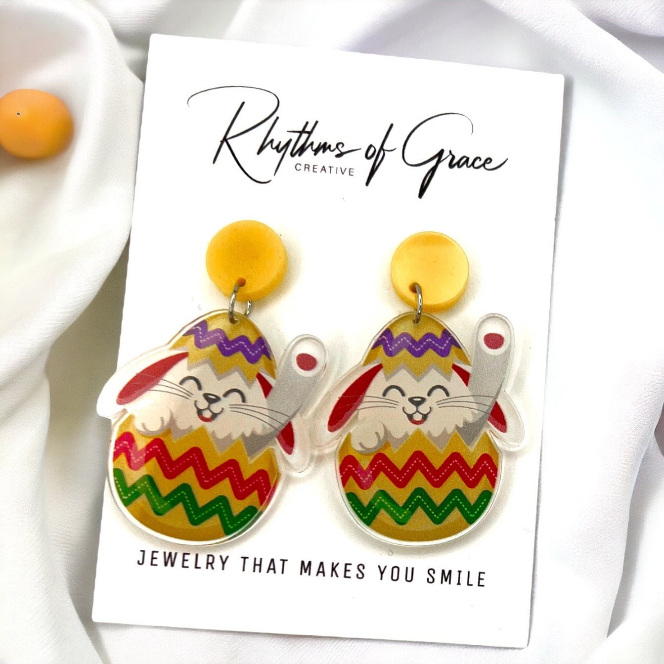Hop Into Style: Adorable Easter Earrings – Bunny, Egg, and Boot Designs! - Rhythms of Grace Creative