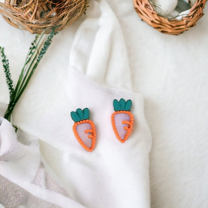 Jump into Spring: Adorable Carrot Easter Studs for Your Festive Flair! - Rhythms of Grace Creative