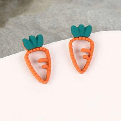Jump into Spring: Adorable Carrot Easter Studs for Your Festive Flair! - Rhythms of Grace Creative