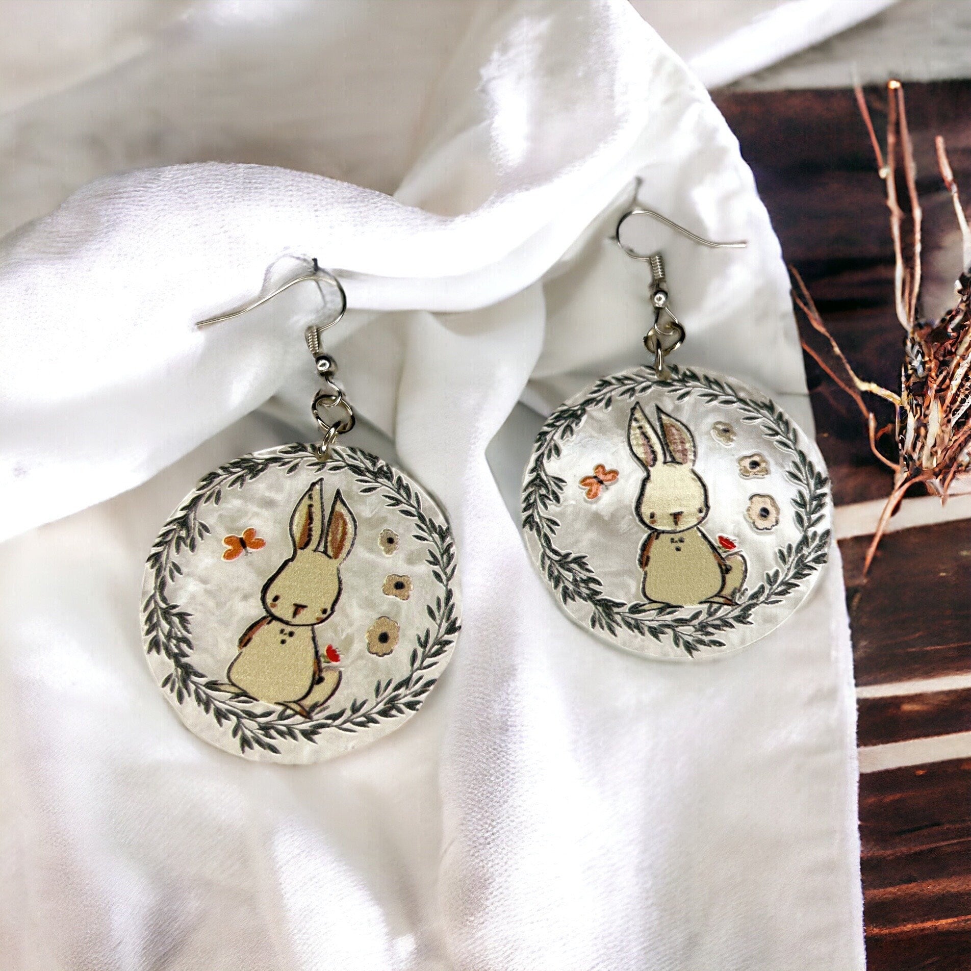 Easter Egg-citement: Adorable Bunny Earrings for a Stylish Spring! - Rhythms of Grace Creative