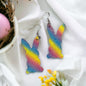 Hoppy Easter Styles: Sparkling Glitter Bunny Earrings! - Rhythms of Grace Creative