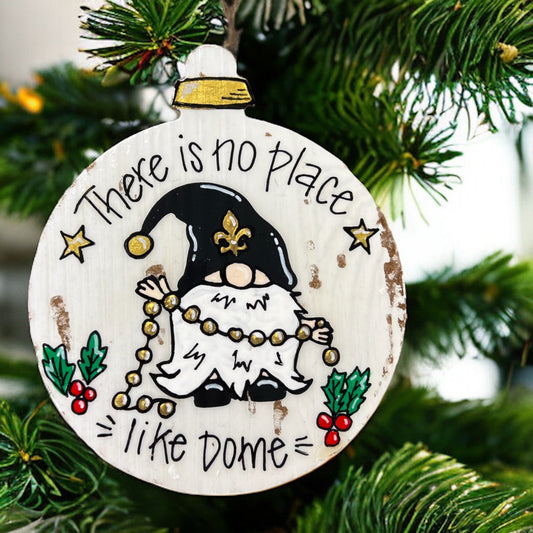 New Orleans Ornament - Saints Ornament, Christmas Ornament, Holiday Ornament, Supersome Ornament, NOLA Ornament, Louisiana Ornament - Rhythms of Grace Creative