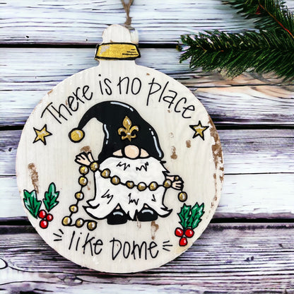 New Orleans Ornament - Saints Ornament, Christmas Ornament, Holiday Ornament, Supersome Ornament, NOLA Ornament, Louisiana Ornament - Rhythms of Grace Creative