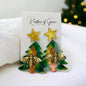 Buzz into Holiday Glamour with Our Christmas Tree Earrings! 🎄 - Rhythms of Grace Creative