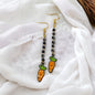 Hop Into Style: Whimsical Carrot Dangle Earrings for Easter Fun! - Rhythms of Grace Creative