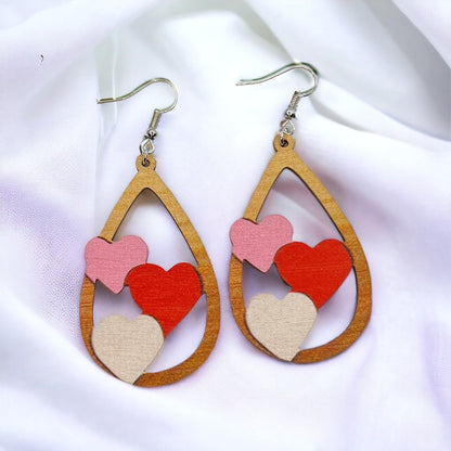 Love is in the Air: Heart Earrings for Your Valentine! 💖 - Rhythms of Grace Creative