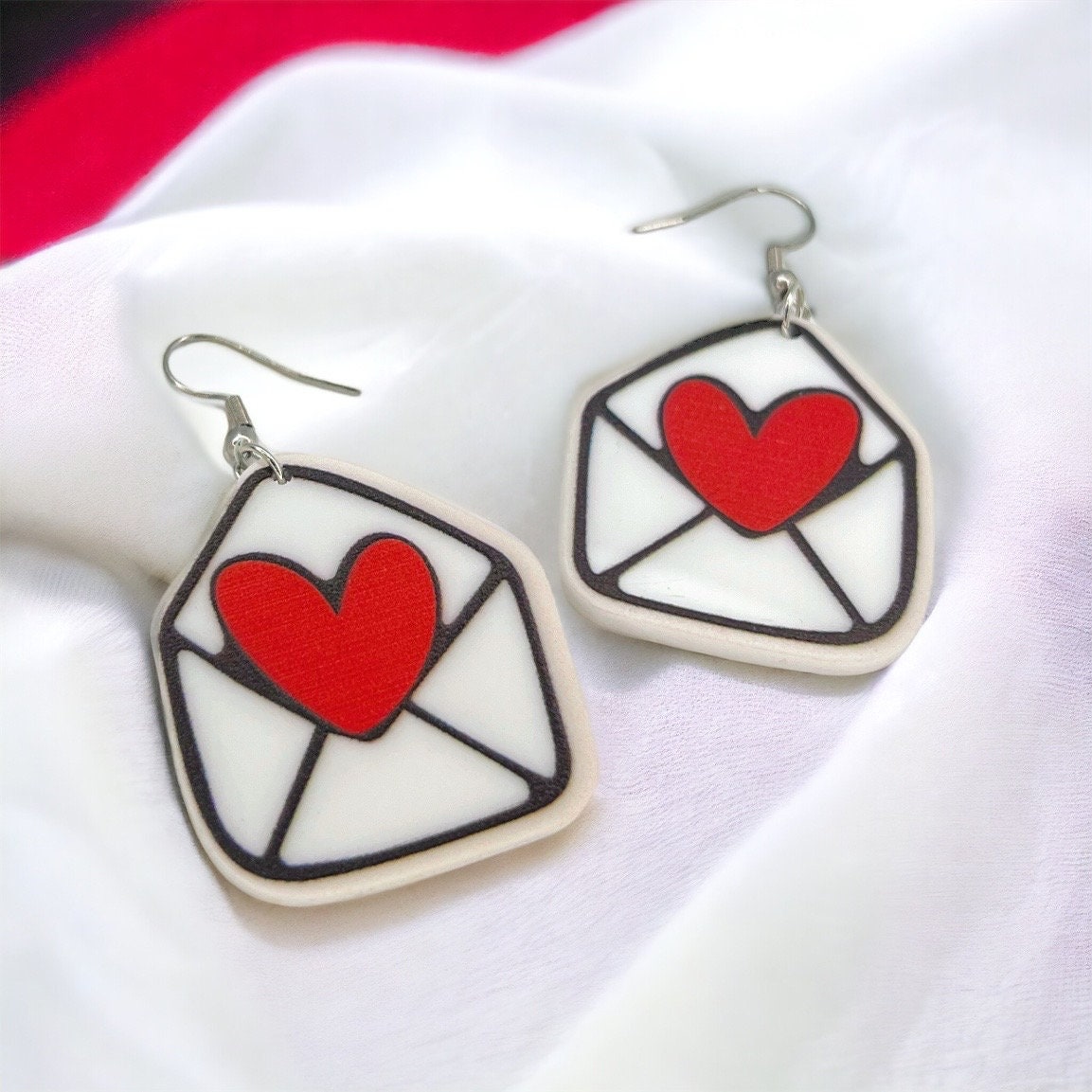 Love Letter Earrings: The Perfect Valentine’s Day Accessory! 💌 - Rhythms of Grace Creative