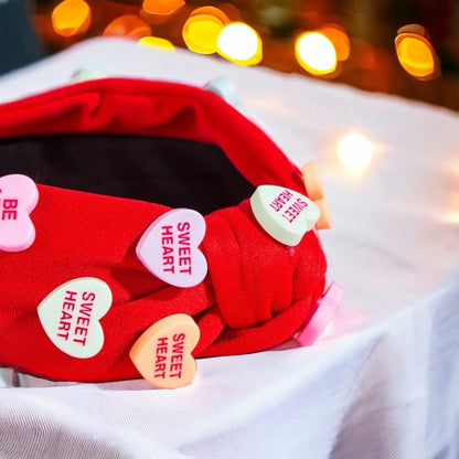 Love is in the Hair: Adorable Conversation Hearts Headbands for Valentine’s Day! - Rhythms of Grace Creative