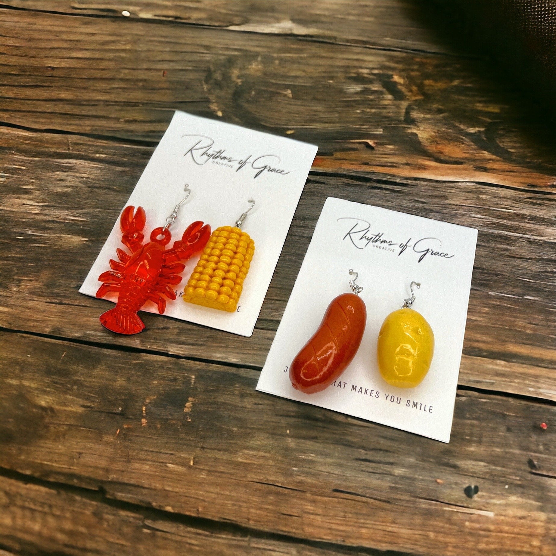 Crawfish Chic: Festive Earrings to Boil Over About! - Rhythms of Grace Creative