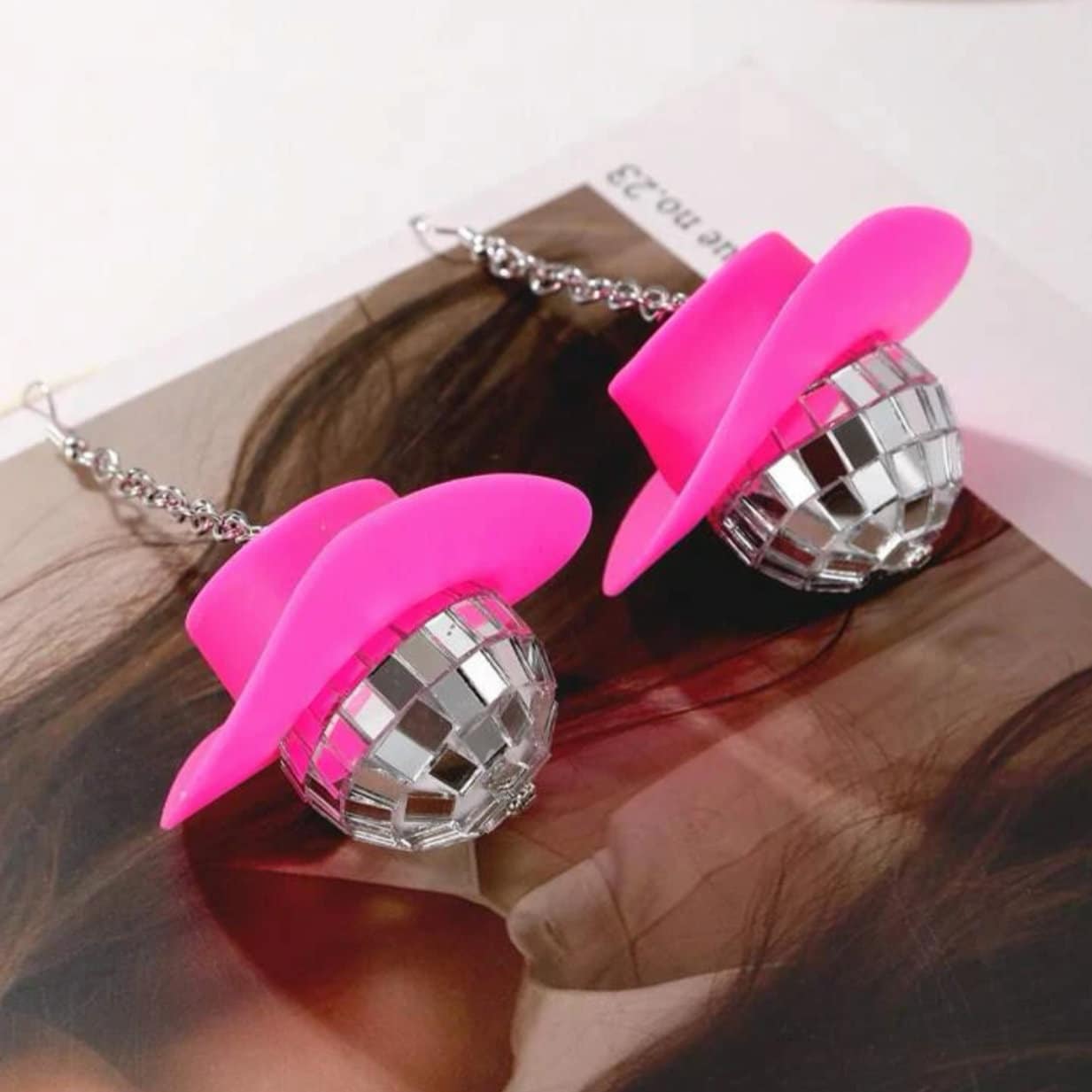 Glitter & Giddy Up – Bachelorette Cowgirl Earrings - Rhythms of Grace Creative