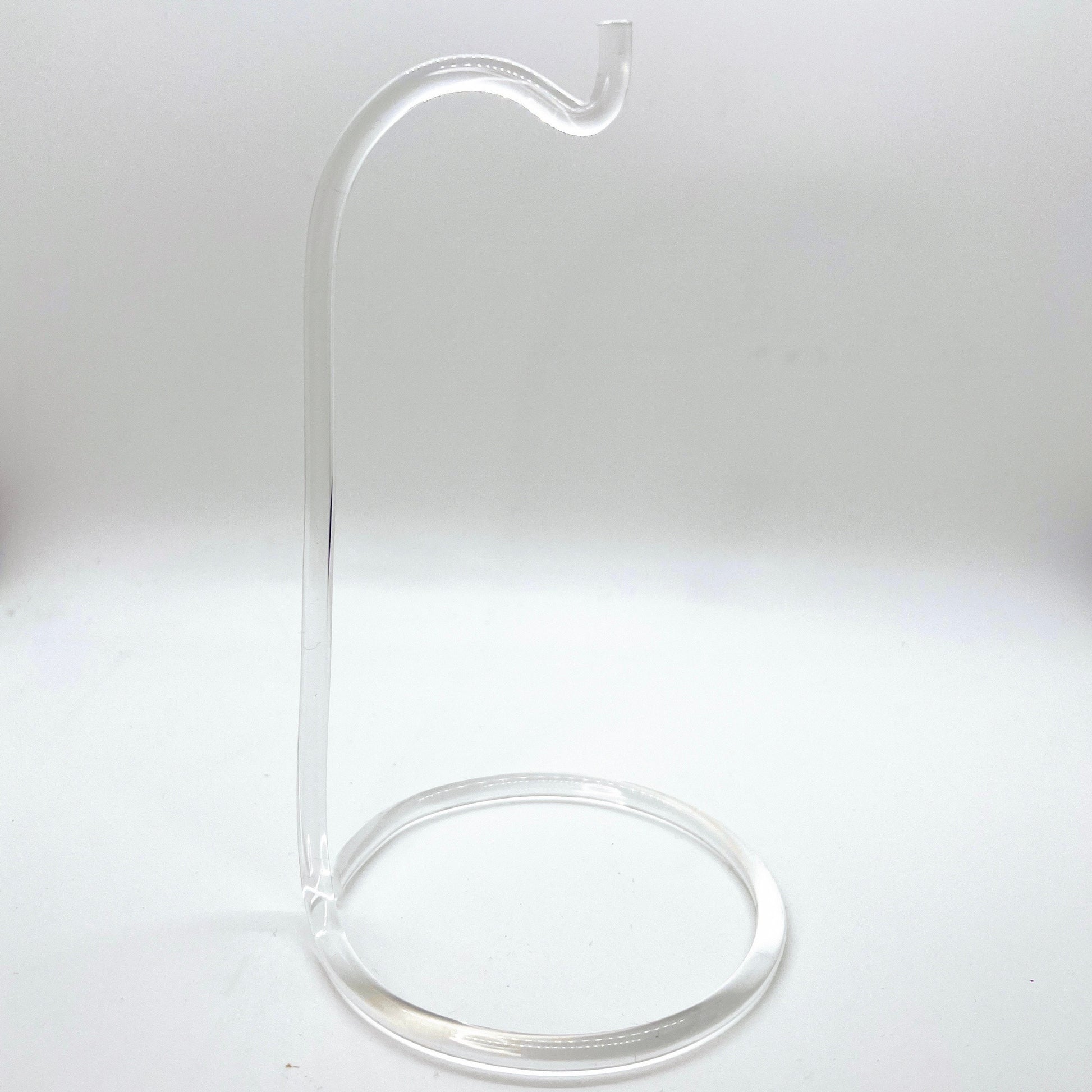 Clear Acrylic Ornament Stand, Ornament Hanger, 6” Display Stand, Ornament Display, Acrylic Stand - Rhythms of Grace Creative