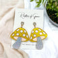 Mushroom Magic: Whimsical Dangle Earrings for Fungi Lovers! - Rhythms of Grace Creative